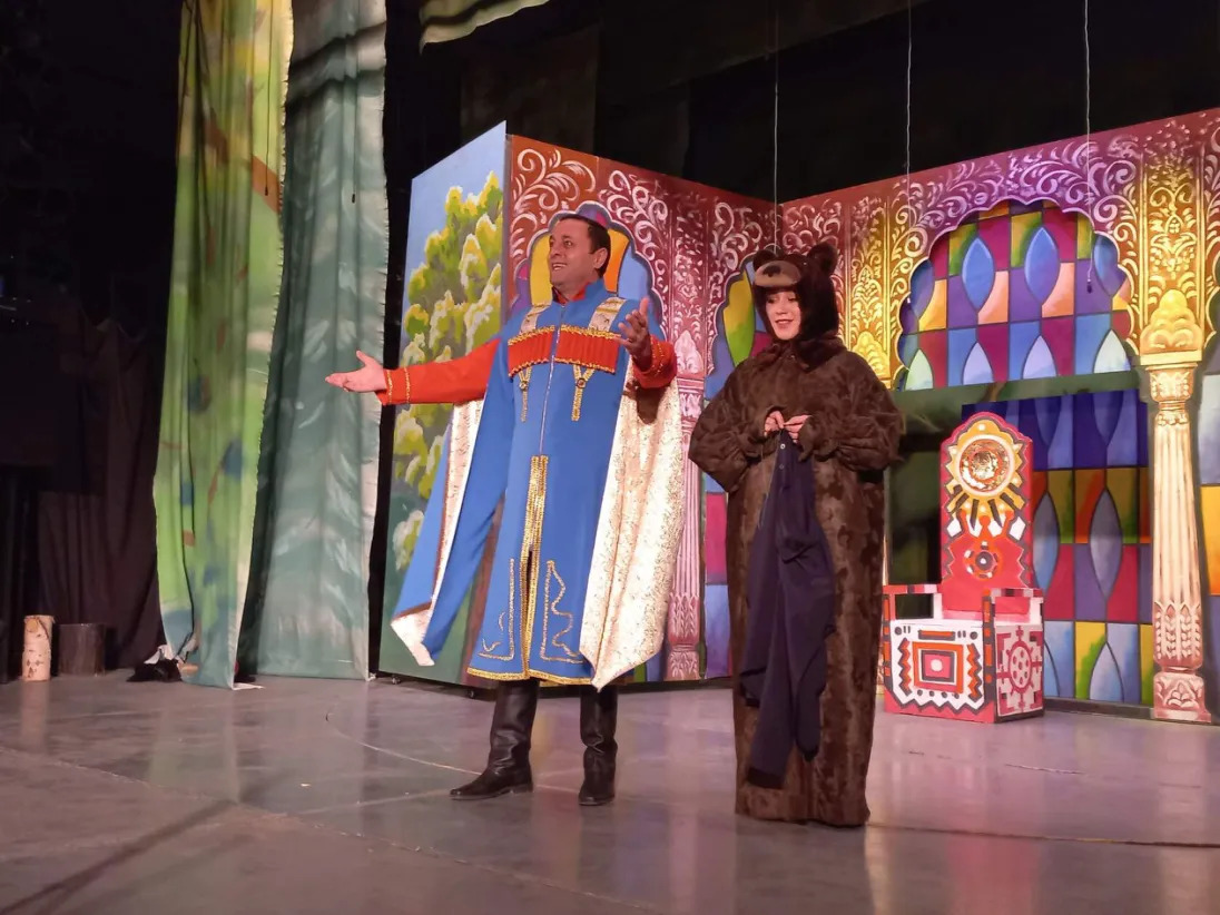 В Даргинском театре в Избербаше выпустили детский спектакль «Медвежонок»